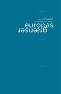 Cover: Europas gr&aelig;nser - Aarhus University Press