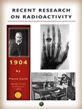 Cover: Recent research on radioactivity - Nobel laureates