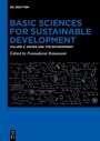 Cover: Basic Sciences for Sustainable Development - De Gruyter