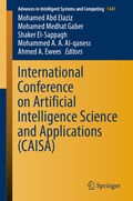 Cover: International Conference on Artificial Intelligence Science and Applications (CAISA) - Springer