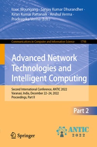 Enlarge image Cover: Advanced Network Technologies and Intelligent Computing - Springer