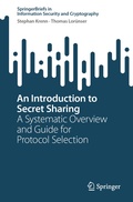 Cover: An Introduction to Secret Sharing - Springer