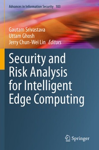 Abbildung von: Security and Risk Analysis for Intelligent Edge Computing - Springer