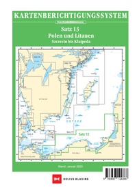 Abbildung von: Berichtigung Sportbootkarten Satz 13: Polen und Litauen (Ausgabe 2023) - Delius Klasing