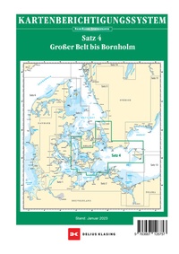 Abbildung von: Berichtigung Sportbootkarten Satz 4: Großer Belt bis Bornholm (Ausgabe 2023) - Delius Klasing