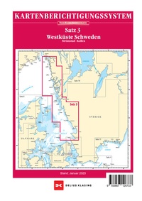 Abbildung von: Berichtigung Sportbootkarten Satz 3: Westküste Schweden (Ausgabe 2023) - Delius Klasing