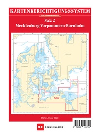 Abbildung von: Berichtigung Sportbootkarten Satz 2: Mecklenburg-Vorpommern - Bornholm (Ausgabe 2023) - Delius Klasing