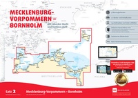 Abbildung von: Sportbootkarten Satz 2: Mecklenburg-Vorpommern - Bornholm (Ausgabe 2023) - Delius Klasing