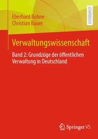 Abbildung von: Verwaltungswissenschaft - Springer VS
