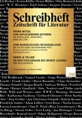 Cover: SCHREIBHEFT 100: Frank Witzel: Von aufgegebenen Autoren. 100 Vergessene, Verkannte, Verschollene / - Rigodon