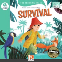 Abbildung von: The Thinking Train, Level f / Survival, mit Online-Code - Helbling
