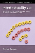 Cover: Intertextuality 2.0 - OUP eBook