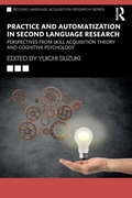 Cover: Practice and Automatization in Second Language Research - Routledge