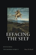 Cover: Effacing the Self - De Gruyter