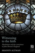 Bild: Witnessing to the Faith - Manchester University Press