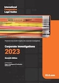 Cover: International Comparative Legal Guide - Corporate Investigations 2023 2023 - Global Legal Group Ltd