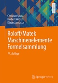 Cover: Roloff/Matek Maschinenelemente Formelsammlung - Springer Vieweg