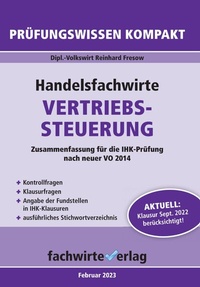 Abbildung von: Handelsfachwirte: Vertriebssteuerung - Fachwirteverlag