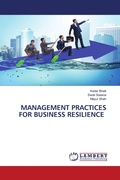 Cover: Management Practices for Business Resilience - LAP Lambert Academic Publishing