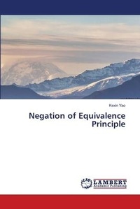 Abbildung von: Negation of Equivalence Principle - LAP Lambert Academic Publishing