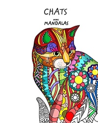 Abbildung von: Chats avec Mandalas - Livre de Coloriage pour Adultes - Blurb