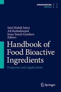 Abbildung von: Handbook of Food Bioactive Ingredients - Springer
