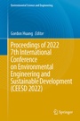 Cover: Proceedings of 2022 7th International Conference on Environmental Engineering and Sustainable Development (CEESD 2022) - Springer