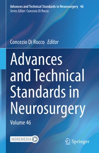 Enlarge image Cover: Advances and Technical Standards in Neurosurgery - Springer