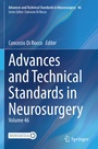 Cover: Advances and Technical Standards in Neurosurgery - Springer