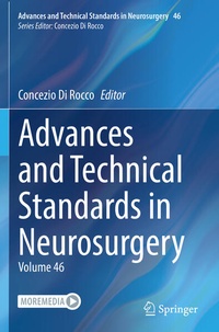 Enlarge image Cover: Advances and Technical Standards in Neurosurgery - Springer