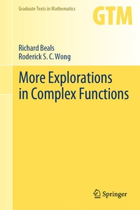 Enlarge image Cover: More Explorations in Complex Functions - Springer