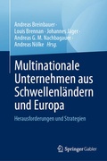 Cover: Multinationale Unternehmen aus Schwellenl&auml;ndern und Europa - Springer Gabler