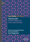 Cover: Literary Lists - Palgrave Macmillan