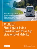 Cover: AVENUE21. Planning and Policy Considerations for an Age of Automated Mobility - Springer Vieweg