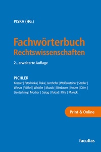 Abbildung von: Fachwörterbuch Rechtswissenschaften - Facultas