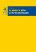 Cover: Handbuch WAG | Wertpapieraufsichtsgesetz - Linde