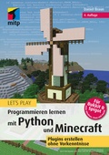 Cover: Let's Play. Programmieren lernen mit Python und Minecraft - MITP
