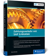 Abbildung von: Zahlungsverkehr mit SAP S/4HANA - SAP PRESS