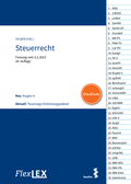 Cover: FlexLex Steuerrecht | Studium - Facultas / FlexLEX