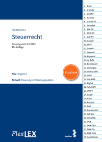 Abbildung von: FlexLex Steuerrecht | Studium - Facultas / FlexLEX