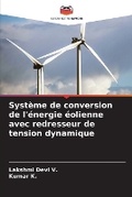Cover: Systeme de conversion de l'energie eolienne avec redresseur de tension dynamique - Editions Notre Savoir