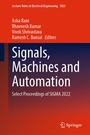 Cover: Signals, Machines and Automation - Springer