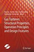 Cover: Gas Turbines Structural Properties, Operation Principles and Design Features - Springer