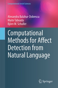 Abbildung von: Computational Methods for Affect Detection from Natural Language - Springer