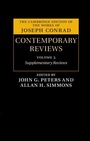 Cover: Joseph Conrad: Contemporary Reviews - Cambridge University Press