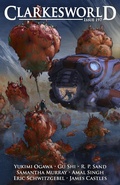Cover: Clarkesworld Magazine Issue 197 - Wyrm Publishing