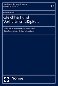 Abbildung von: Gleichheit und Verhältnismäßigkeit - Nomos