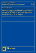 Abbildung von: Beobachtungs- und Reaktionspflichten der Geschäftsleiter bei aufsteigenden Darlehen und Sicherheiten - Nomos