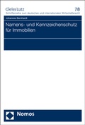 Cover: Namens- und Kennzeichenschutz f&uuml;r Immobilien - Nomos