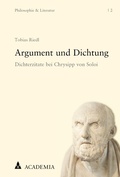 Cover: Argument und Dichtung - Academia Verlag
